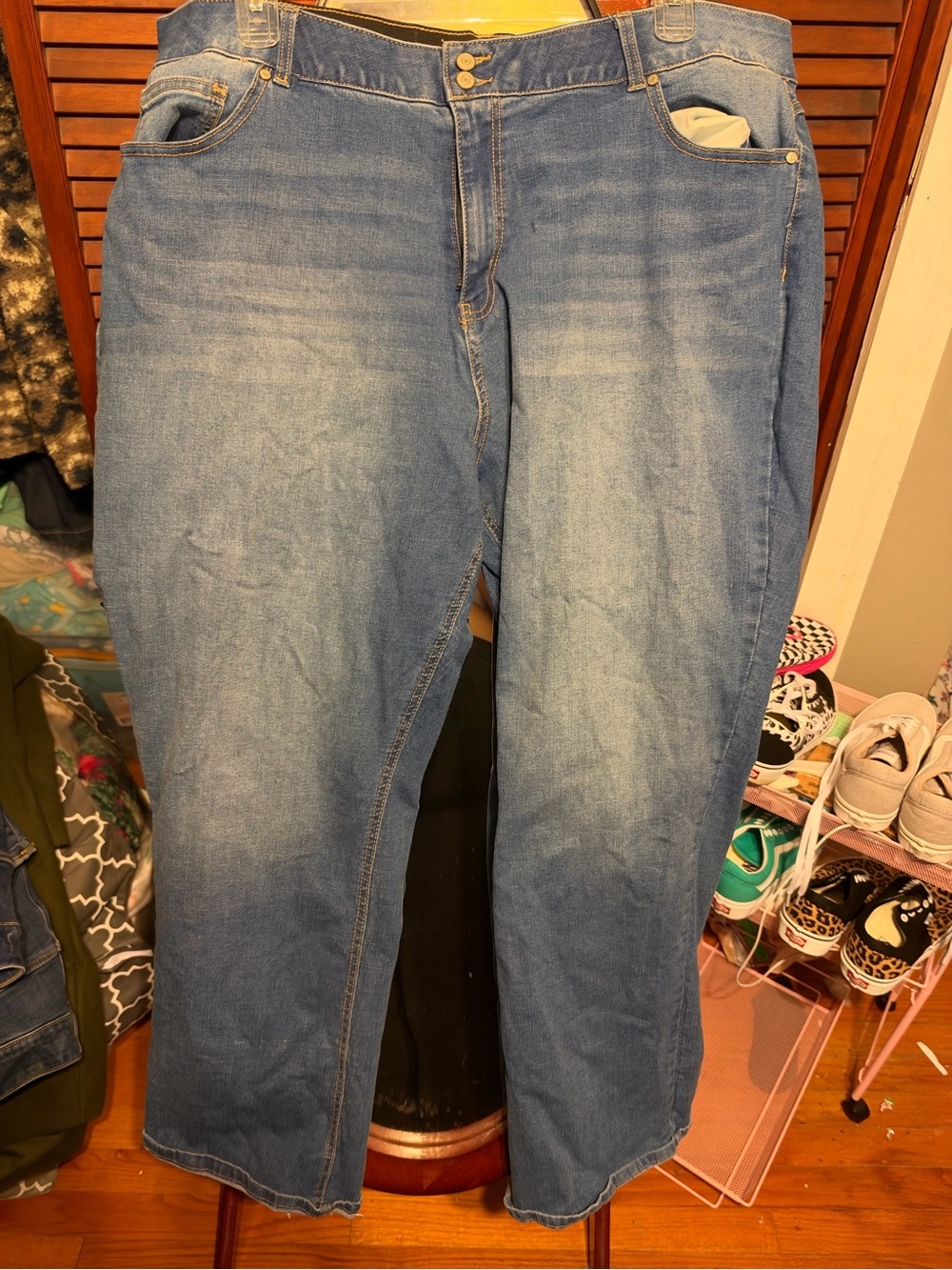 Cato Women's Light Blue Boot Cut Jeans